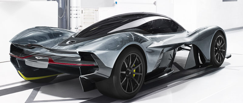 Aston Martin and Red Bull Concept 2016 : AM RB 001 Hyper Car rear