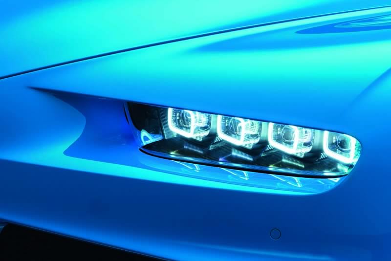 Bugatti Chiron : headlamps
