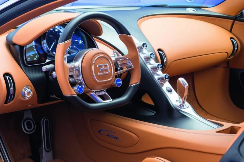 Bugatti Chiron : Interior