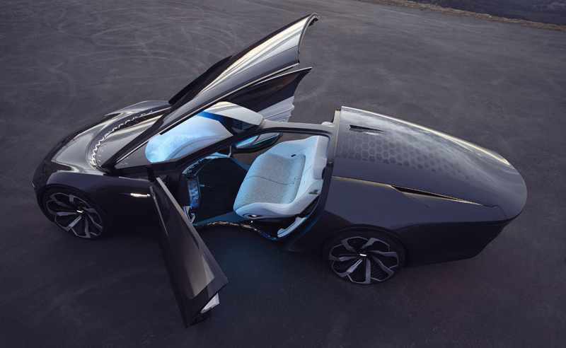 Cadillac InnerSpace Two Seats All Electric Autonomous Concept at CES 2022 