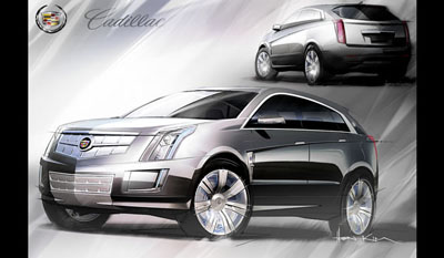 Cadillac Provoq Plug-in Hydrogen Fuel Cell Concept 2008 render