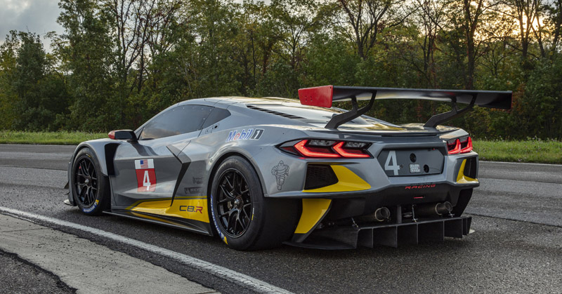 Corvette C8-R mid-engined racing car ready for 2020