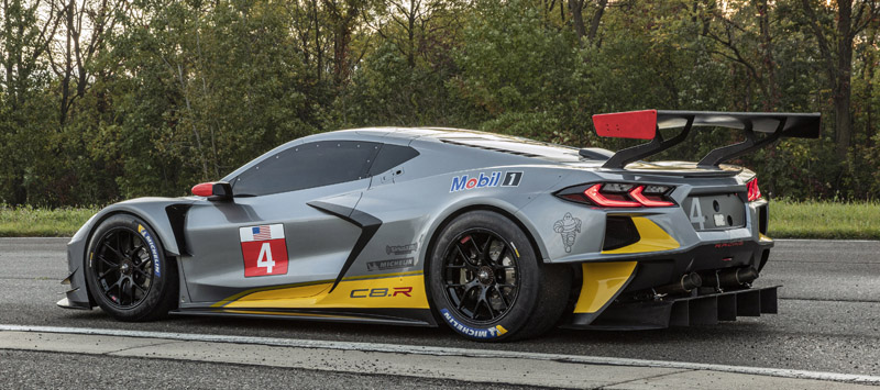 Corvette C8-R mid-engined racing car ready for 2020