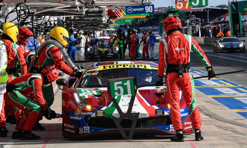 Ferrari 488 GTE Pro-2019-36th Ferrari victory at Le Mans 