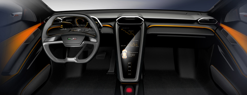 Italdesign GTZero Concept 2016 - interior