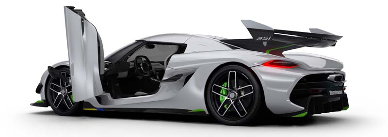 The Koenigsegg 1600 hp Jesko 2019