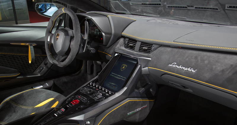 Lamborghini Centenario 2016 - interior