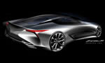 Lexus LF-LC Sleek Hybrid 2+2 Sport Coupe Design Concept 2012