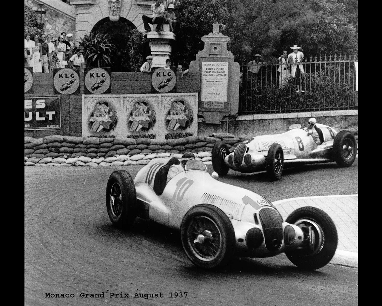 1937 Mercedes benz race car #1