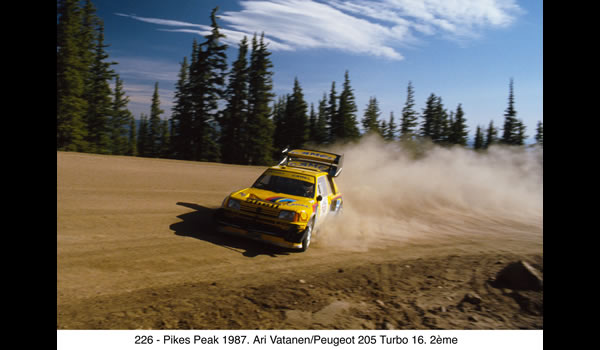 Peugeot 205 Turbo 16 – World Rally Champion 1985 - 1986 – Paris Dakar Winner 1987 -1988 – 2nd Pikes Peak 1987 8