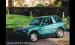 Toyota RAV 4 Electric car 2011 and 1996 ( green rav4) 
