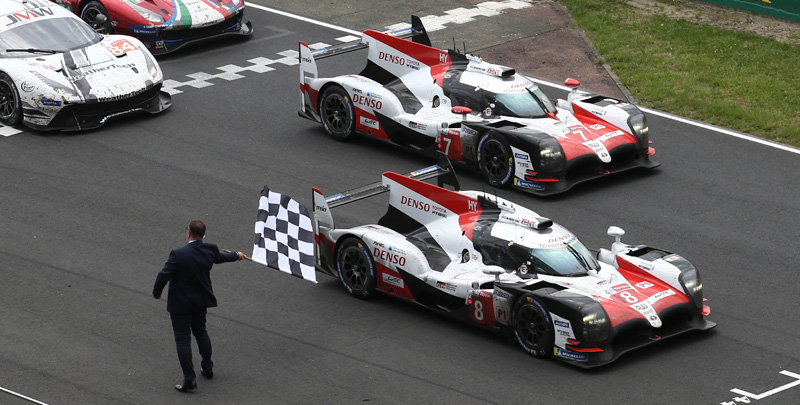 Toyota Gazoo Racing Ts050 Hybrid Lmp1 17 18