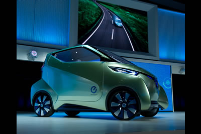 Nissan PIVO3 Electric Urban Commuter concept 2011 