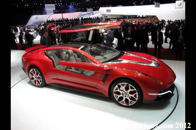 Ital Design Giugiaro Brivido Hybrid Concept 2012 