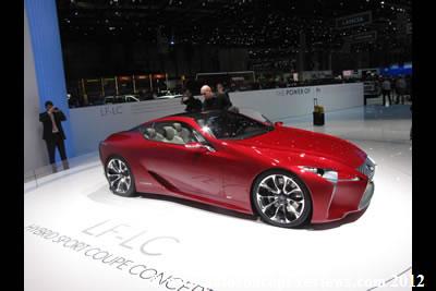 Lexus LF-LC Hybrid 2+2 Sport Coupe Design Concept 2012
