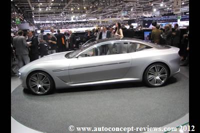 Pininfarina Cambiano Range Extended Electric Concept 2012