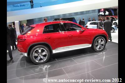 Volkswagen Cross Coupe Plug-in Diesel Electric Hybrid Concept 2012