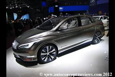 Infinti E-Merge Hybrid Concept and LE Electric Sedan Concept