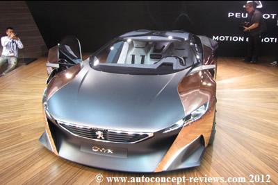Peugeot Onyx Hybrid Concept 2012