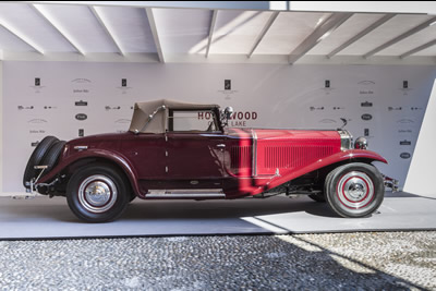 1929 Isotta Fraschini Tipo 8A SS Roadster Cabriolet by Castagna