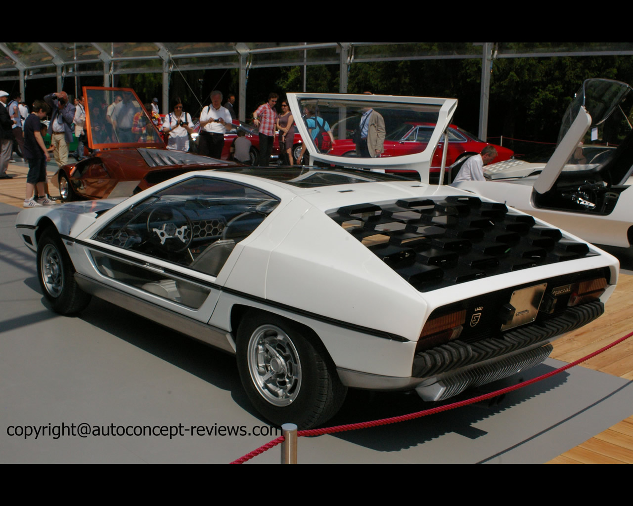 Bertone Lamborghini Marzal four seats mid engine prototype 1967