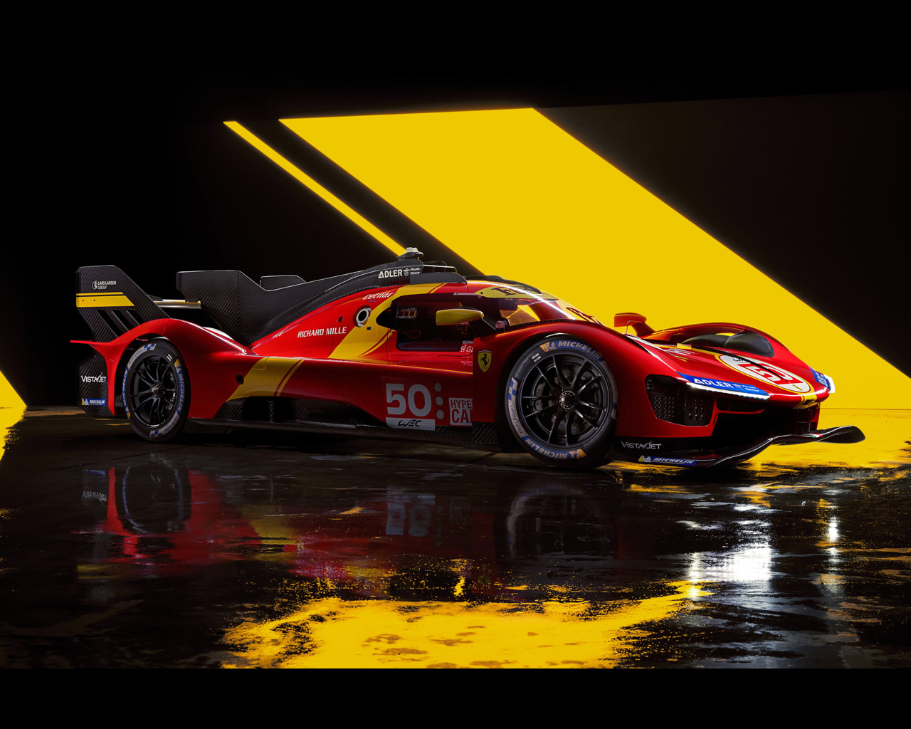 ferrari lmh 499p hypercar 2024 Le Mans winner