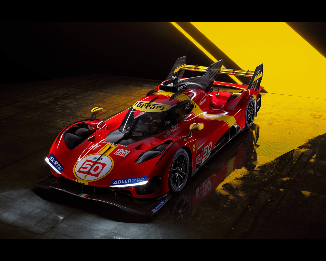 ferrari lmh 499p hypercar 2024 Le Mans winner