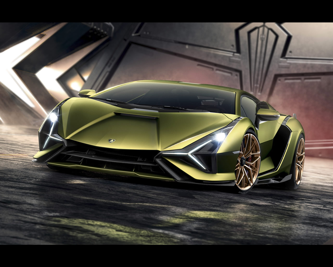 Lamborghini Sian 819 hp Hybrid Limited Edition Supercar 2019