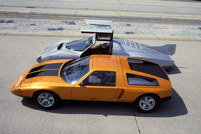 Mercedes C111 Wankel Research vehicules 1969