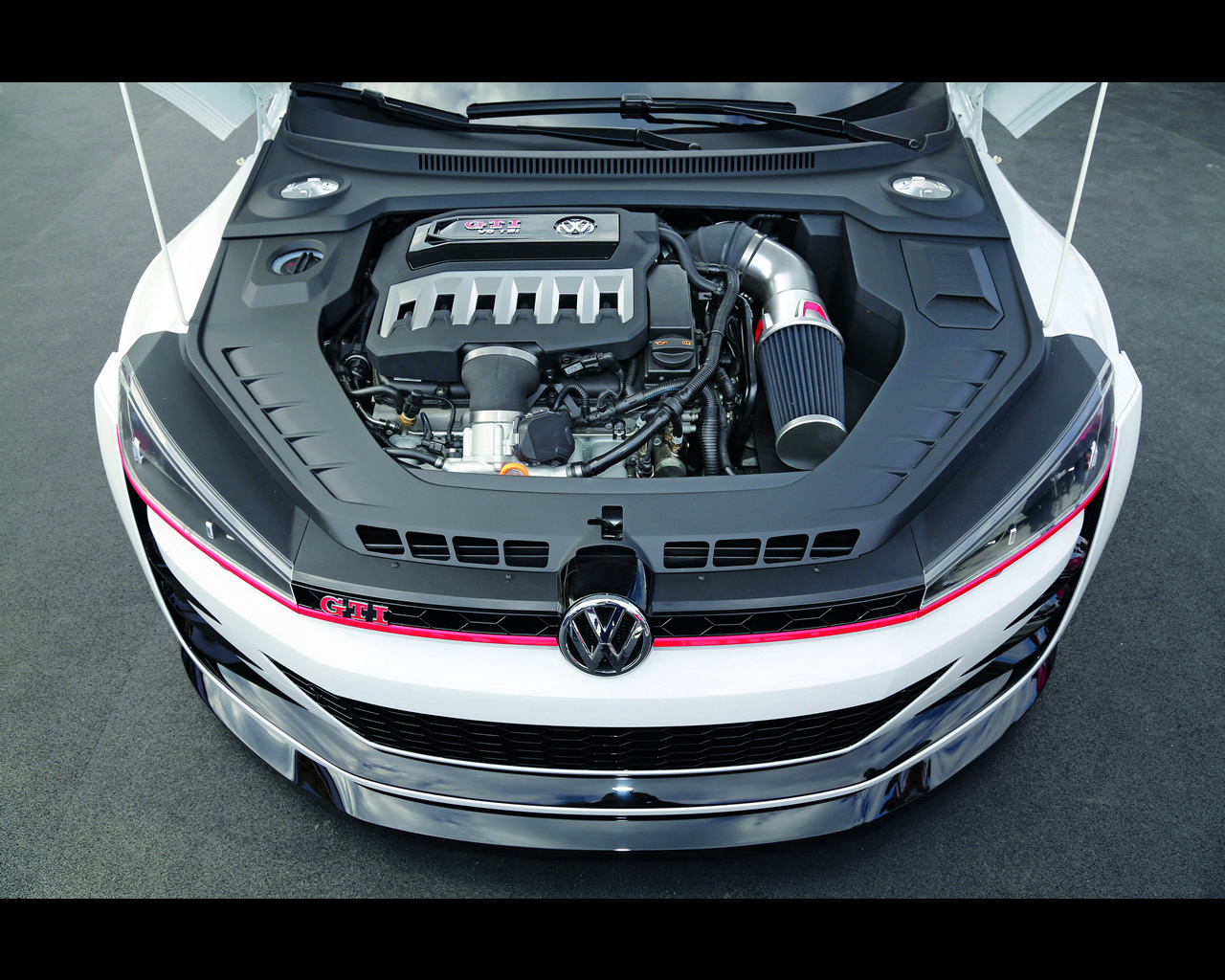 Volkswagen 503 hp Twin Turbo V6 4WD Design Vision GTI Concept 2013